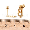 Ion Plating(IP) 304 Stainless Steel Stud Earrings FIND-Q103-01B-G-3
