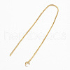 Brass Stud Earring Findings KK-F070-16-FF-2