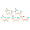 Alloy Enamel Pendants X-ENAM-S121-036B-2