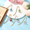 Alloy Hook Bookmarks AJEW-MZ00005-1