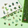 30Pcs 30 Styles Alloy Enamel Pendants ENAM-YW0004-14-4