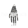 Halloween Theme Tibetan Style Alloy Pendants HAWE-PW0001-073F-1