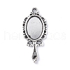 Prink Series Tibetan Style Alloy Pendants TIBEP-E005-03AS-2