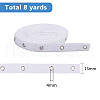 DICOSMETIC 8 Yards Polyester Curtain Tape for Hook DIY-DC0003-14A-2