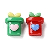 Opaque Resin Decoden Cabochons CRES-F030-01H-3