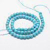 Synthetic Turquoise Bead Strands X-G-G671-4mm-2
