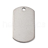 201 Stainless Steel Stamping Blank Tag Pendants STAS-S171-07P-1