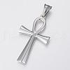 Tarnish Resistant 304 Stainless Steel Pendants STAS-H433-02P-1