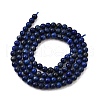 Natural Lapis Lazuli Beads Strands G-L621-B10-4mm-A-3