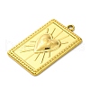 Ion Plating(IP) 304 Stainless Steel Pendants STAS-K293-09G-2