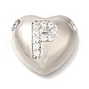 Rack Plating Brass Micro Pave Cubic Zirconia Pendants KK-I722-04P-P-1