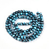 Baking Painted Glass Beads Strands DGLA-N003-8mm-A08-2