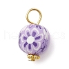 Handmade Polymer Clay Pendants PALLOY-JF03959-3
