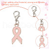 Plastic Enamel Pendant Decoration HJEW-HY00003-5