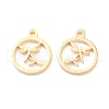 304 Stainless Steel Charms STAS-I151-37G-2