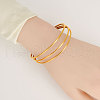 304 Stainless Steel Cuff Bangles ID4406-2-3