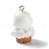 Opaque Resin Pendants RESI-A030-06E-2