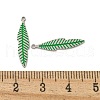 316 Surgical Stainless Steel Enamel Pendants STAS-M073-43P-3