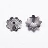 Tarnish Resistant 304 Stainless Steel Beads Caps STAS-P161-16-1