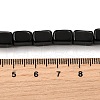 Natural Black Onyx Beads Strands G-F791-C03-5