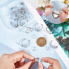 Unicraftale DIY Blank Cuff Ring Making Kit DIY-UN0005-53-4