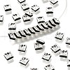 Brass Rhinestone Spacer Beads RSB072-12S-1