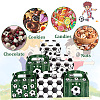 12Pcs 4 Styles Rectangle Football Print Paper Storage Candy Boxes CON-WH0095-58-6