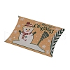 Christmas Theme Cardboard Candy Pillow Boxes CON-G017-02E-1