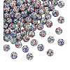   100Pcs Polymer Clay Pave Rhinestone Beads RB-PH0001-38A-7