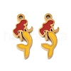 304 Stainless Steel Enamel Pendants STAS-Z139-03G-05-1