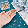   200Pcs 10 Styles Brass Rhinestone Claw Charms Settings KK-PH0010-43-3