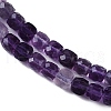 Natural Purple Fluorite Beads Strands G-P553-E02-03-4