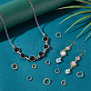   80Pcs 4 Colors Brass Bead Frames FIND-PH0021-29-5