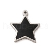 304 Stainless Steel Enamel Charms STAS-A078-09P-2