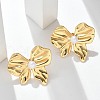 304 Stainless Steel Stud Earrings EJEW-S253-18G-4