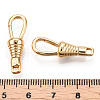 Brass Lobster Claw Clasps KK-N254-21G-3