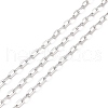 Tarnish Resistant 304 Stainless Steel Cable Chains CHS-C002-03P-01-1