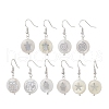 Natural Freshwater Shell Dangle Earring EJEW-JE05914-1