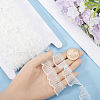Gorgecraft 10 Yards Polyester Pleated Lace Trim OCOR-GF0003-52C-3