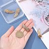 CHGCRAFT 6 Pairs Wing Alloy Brooches JEWB-CA0001-08LG-3