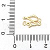 Brass Faith Fe Connector Charms KK-Q068-19G-4