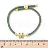 Adjustable Nylon Cord Bracelets BJEW-C096-01G-13-5
