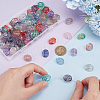   96Pcs 12 Colors Handmade Lampwork Beads LAMP-PH0001-34-3