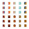 Craftdady 200Pcs 10 Style Transparent Glass Seed Beads SEED-CD0001-05-2