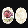 Handmade Reed Cane/Rattan Woven Beads WOVE-T006-116-2