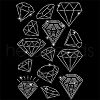Glass Hotfix Rhinestone DIY-WH0303-038-1