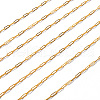 Brass Paperclip Chains CHC-T008-07G-1
