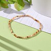 Mini Natural Crazy Agate Beaded Stretch Bracelets BJEW-JB07669-03-2