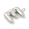 Non-Tarnish 304 Stainless Steel Pendants X-STAS-C102-15P-E-2