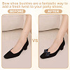 AHADERMAKER 6 Styles Polyester Bowknot Shoe Decorations AJEW-GA0007-58-6